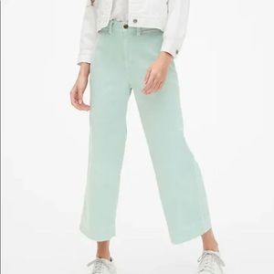 Gap high rise wide leg pants